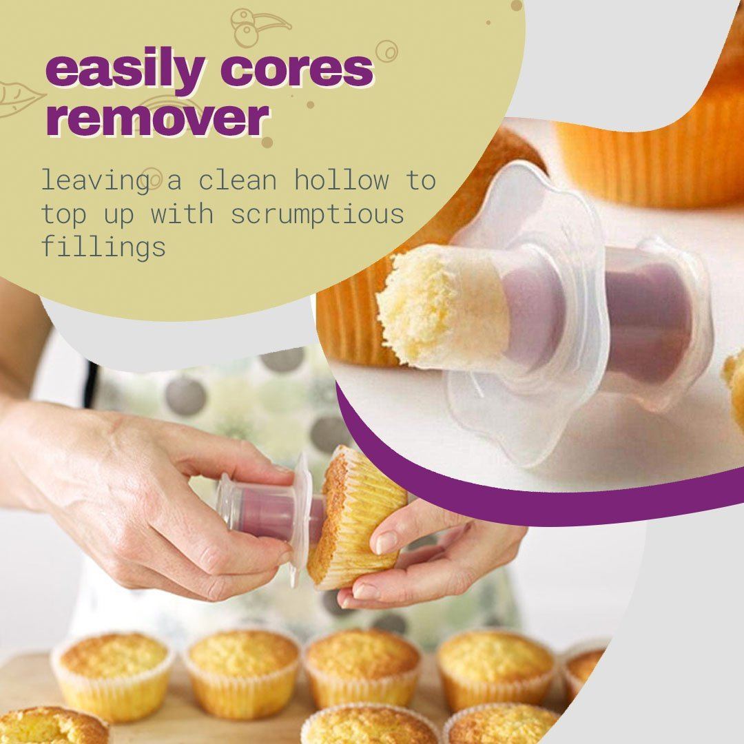 Filled Cupcake Corer Plunger Cutter