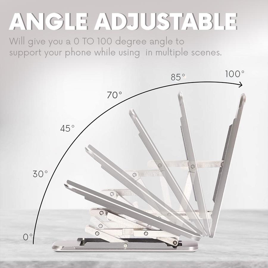 Ultra Thin Stick-On Adjustable Phone Stand