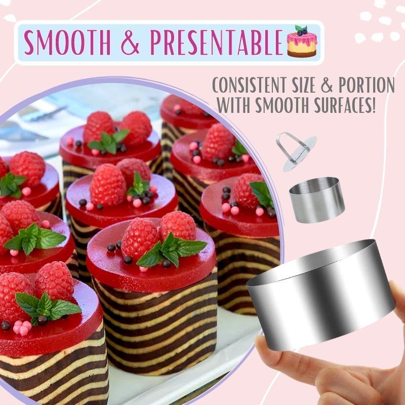 Stainless Steel 3d Round Cake Molds