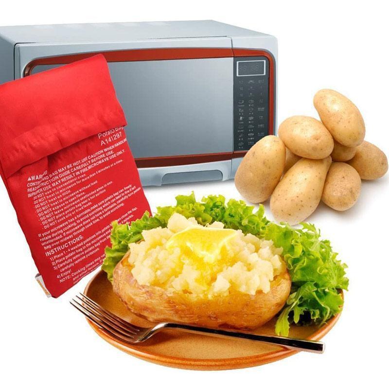 3pcs Microwave Potato Cooker Bag