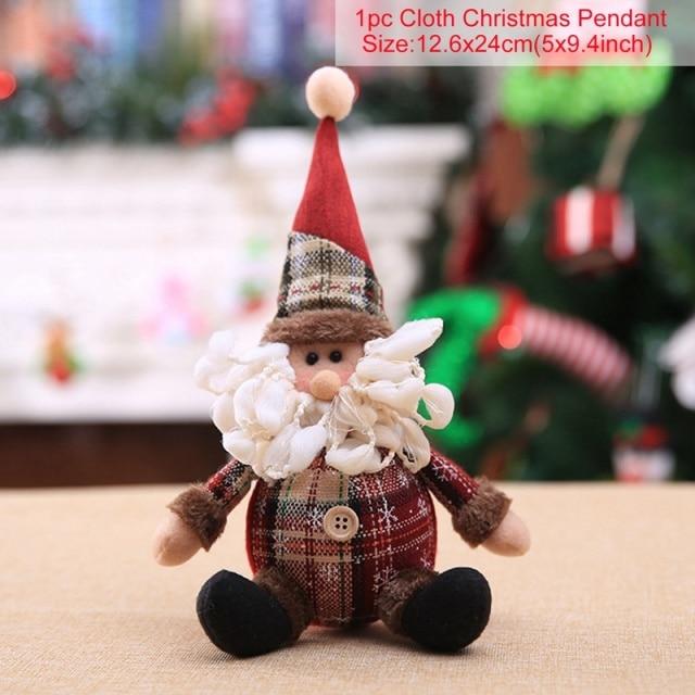 Santa Claus Christmas Décor Doll for Home Table