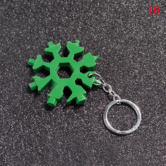 1 in 18 Snowflake Screwdriver Gadget Keychains