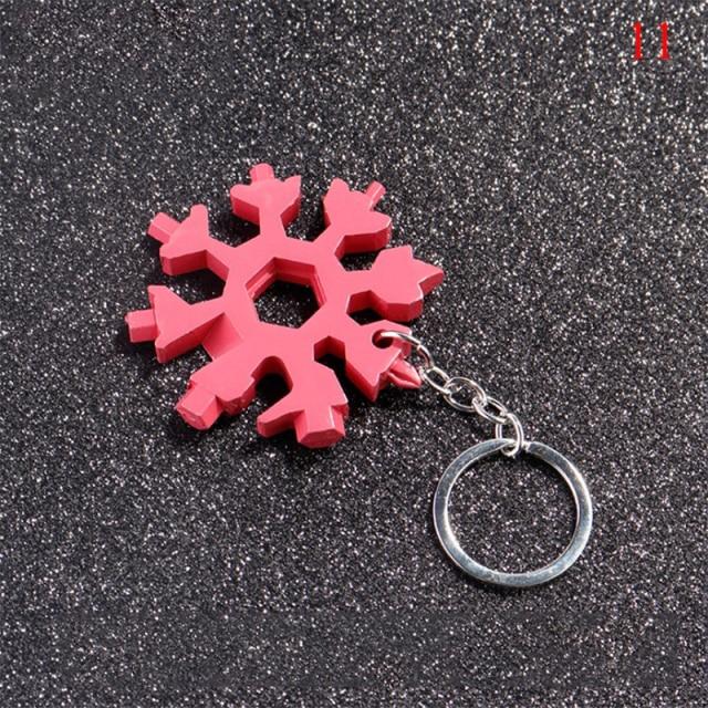 1 in 18 Snowflake Screwdriver Gadget Keychains