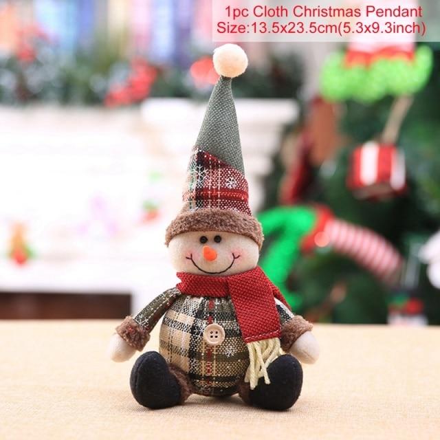 Santa Claus Christmas Décor Doll for Home Table