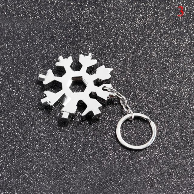 1 in 18 Snowflake Screwdriver Gadget Keychains