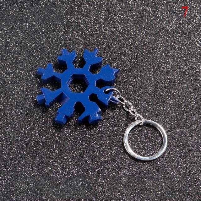 1 in 18 Snowflake Screwdriver Gadget Keychains