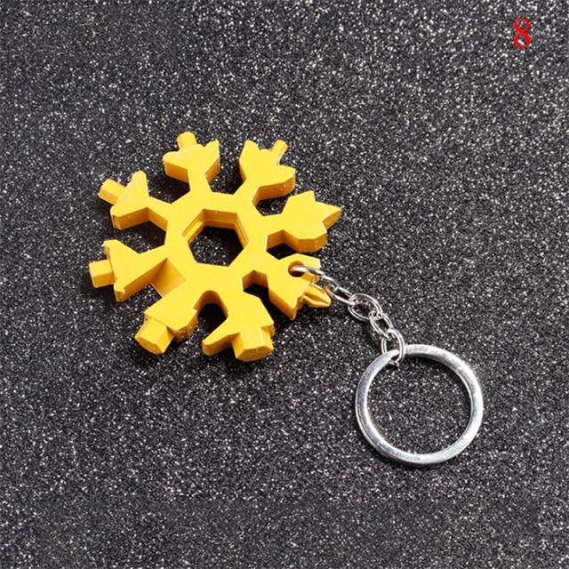 1 in 18 Snowflake Screwdriver Gadget Keychains