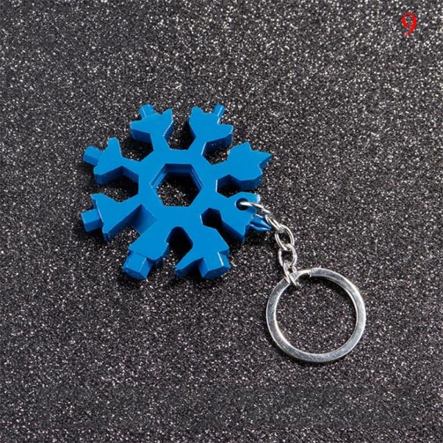 1 in 18 Snowflake Screwdriver Gadget Keychains